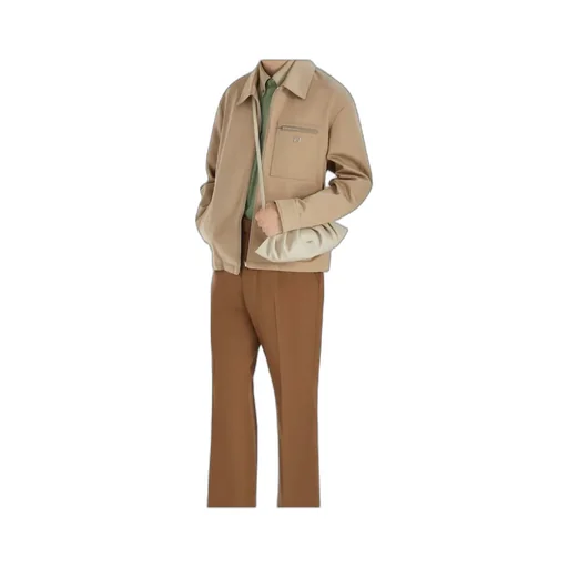 Ff Logo Plaque Zip-Up Blouson