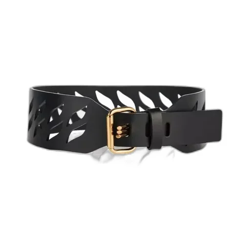 Perforated Buckle Belt
