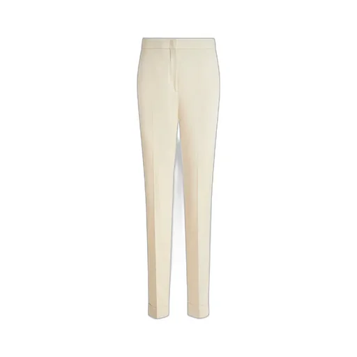 Mid-Rise Cropped Trousers