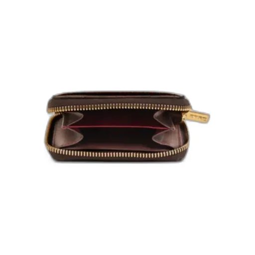 Paisley Printed Logo Embroidered Coin Holder