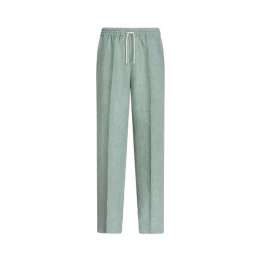 Drawstring Elastic Waist Pants