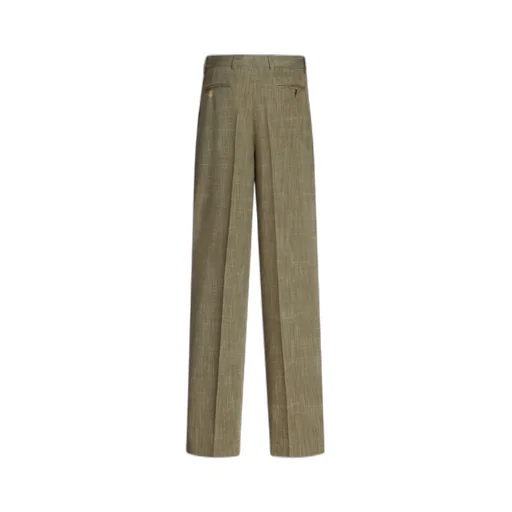 High-Waist Tailored Trousers