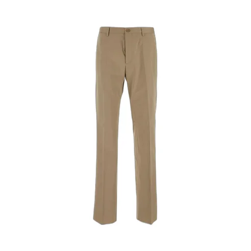 Mid-Waisted Tapered Trousers