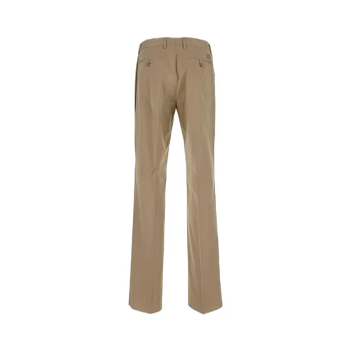 Mid-Waisted Tapered Trousers