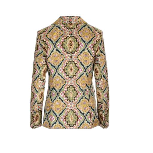 Single Breasted Printed Blazer