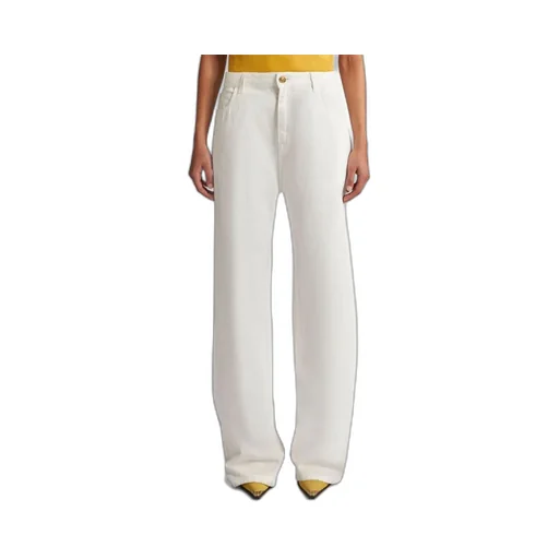 Belt Ring Denim Trousers