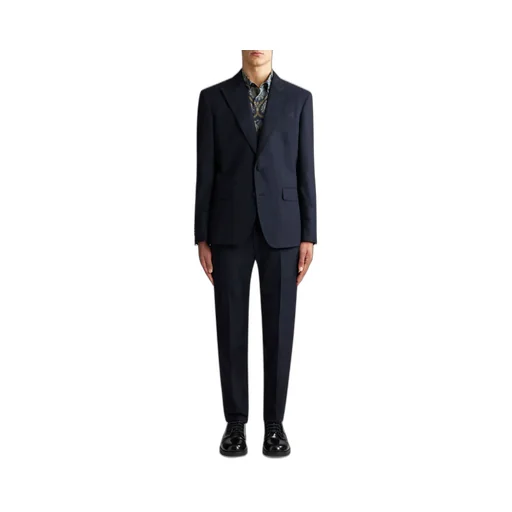 Patterned Single-Breasted Blazer