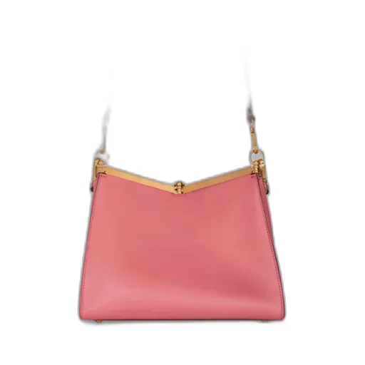 Log Charm Medium Vela Shoulder Bag