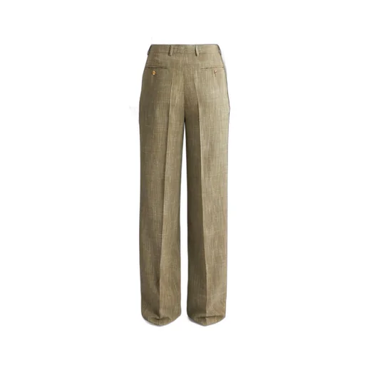High-Waist Tailored Trousers