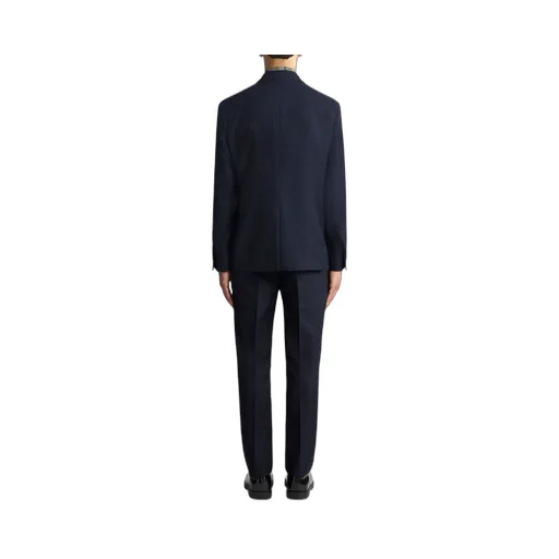 Patterned Single-Breasted Blazer