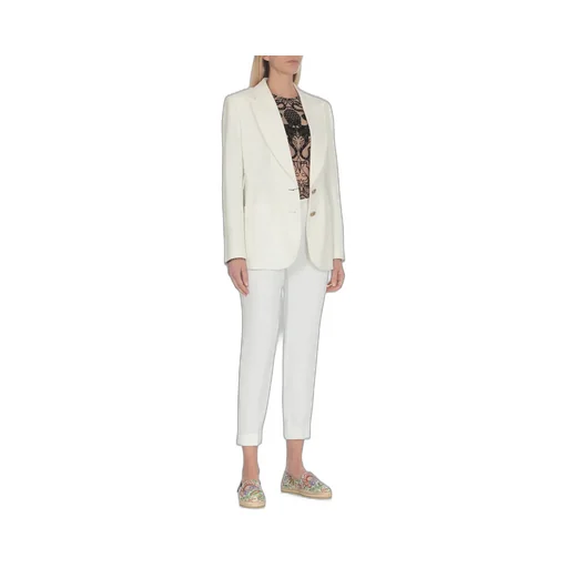 Tailored Cady Cigarette Trousers