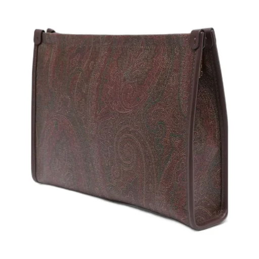 Large Paisley Pouch With Pegaso Detail