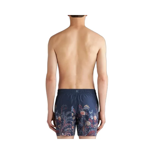 Floral Printed Drawstring Swim Shorts