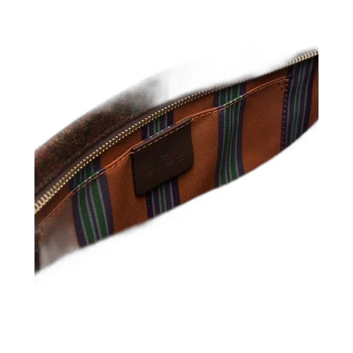Large Paisley Pouch With Pegaso Detail