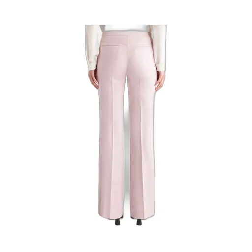 Pleat Flared Trousers