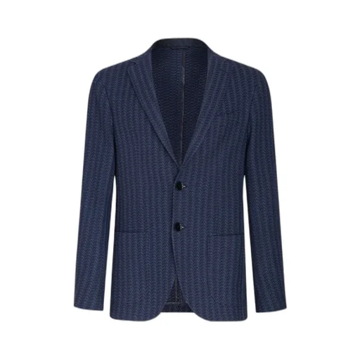 Single Breasted Striped Blazer