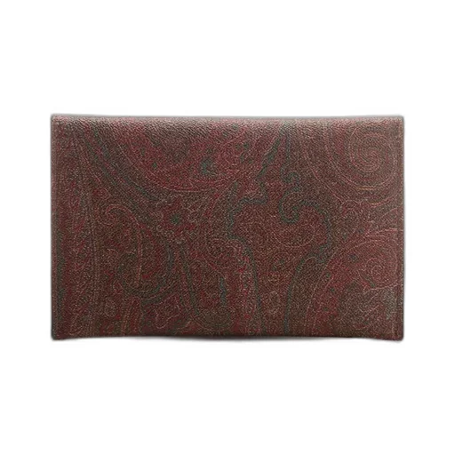Pegaso Paisley Jacquard Envelope Wallet