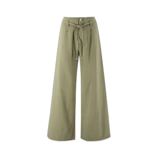 Pegaso-Embroidered Wide-Leg Jeans