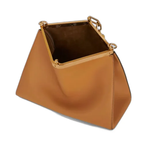 Log Charm Medium Vela Shoulder Bag