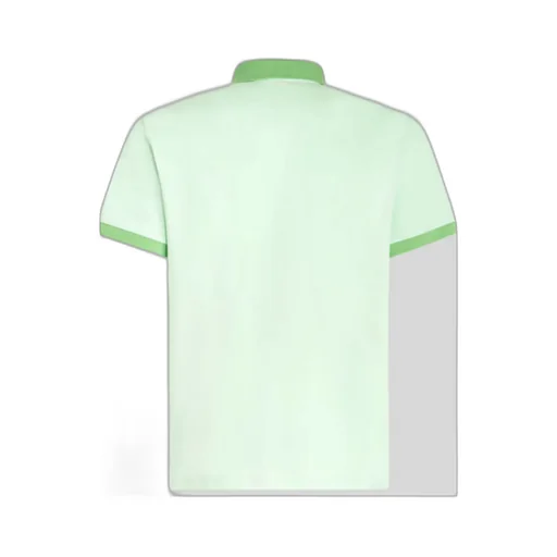 Logo Embroidered Short Sleeved Polo Shirt