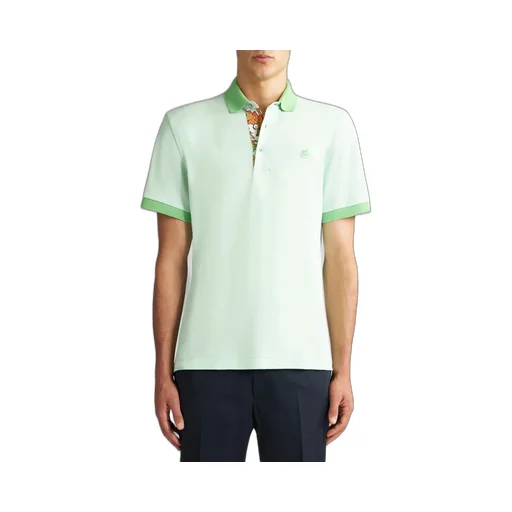 Logo Embroidered Short Sleeved Polo Shirt
