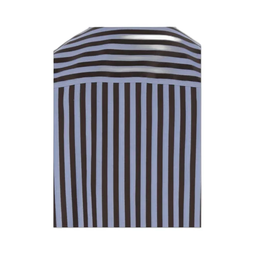 Striped Button-Up Shirt