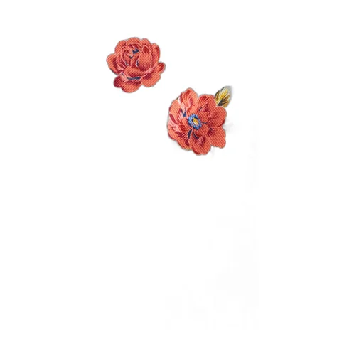 Floral Paisley-Print Straight Hem Polo Shirt