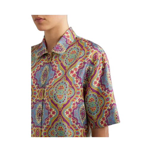 Short-Sleeved Printed Shirt