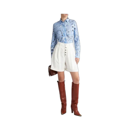 Paisley Printed Buttoned Shirt