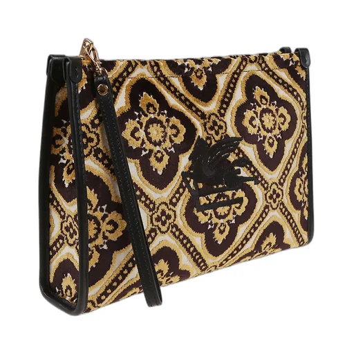 Pegaso Embroidered Zipped Makeup Bag