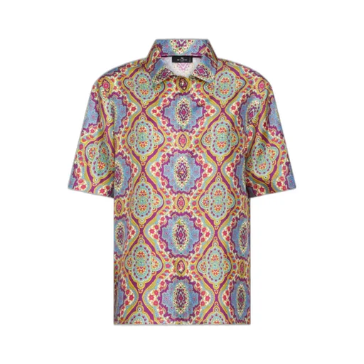 Short-Sleeved Printed Shirt