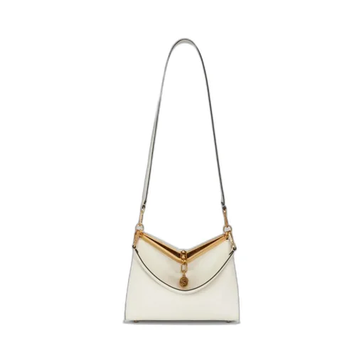 Log Charm Medium Vela Shoulder Bag