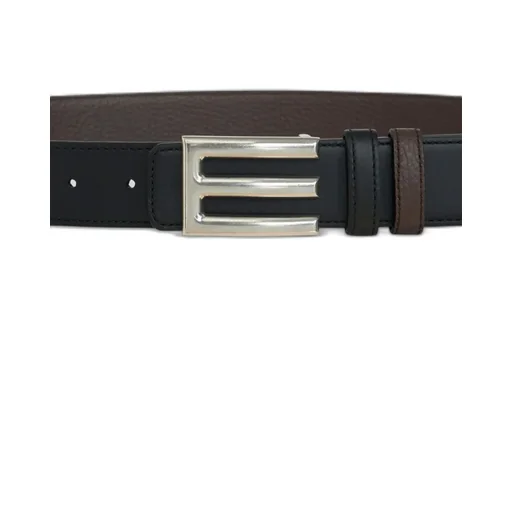 Logo Plaque Reversible Belt