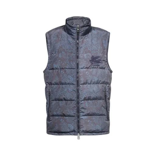 High Collar Sleeveless Vest