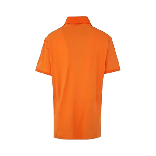 Logo Embroidered Short Sleeved Polo Shirt