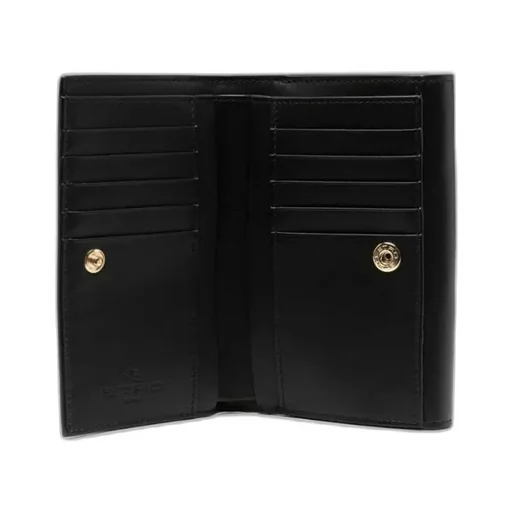 Essential Paisley Printed Foldover Wallet