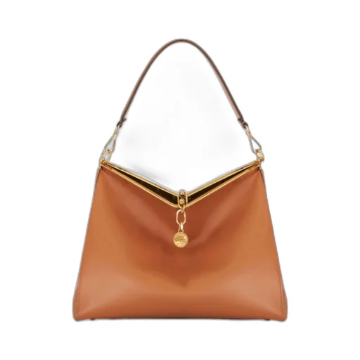 Vela Pegaso Motif Large Shoulder Bag