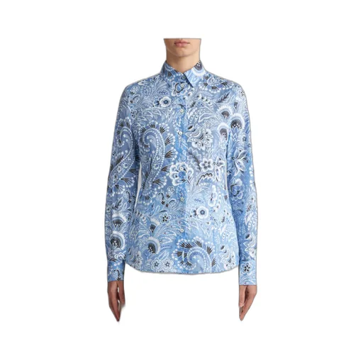 Paisley Printed Buttoned Shirt