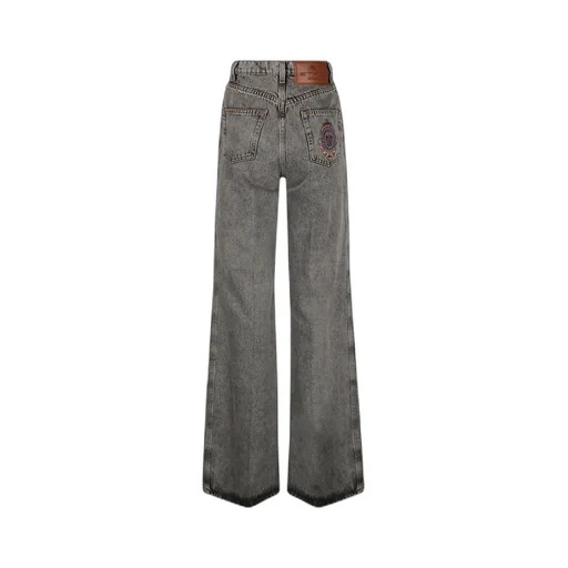 Logo-Patch Denim Jeans