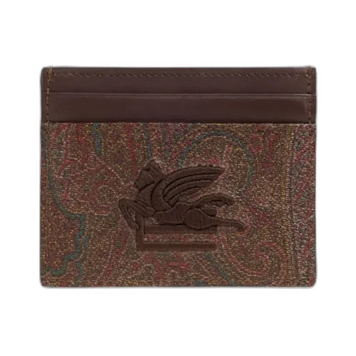 Pegaso Embroidered Card Holder