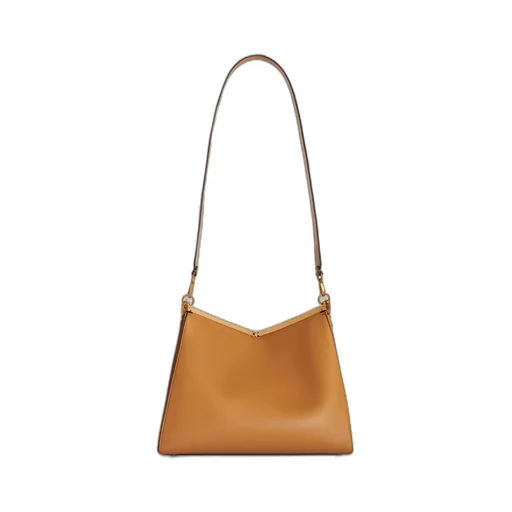 Large Vela Clasp Fastened Shoulder Bag
