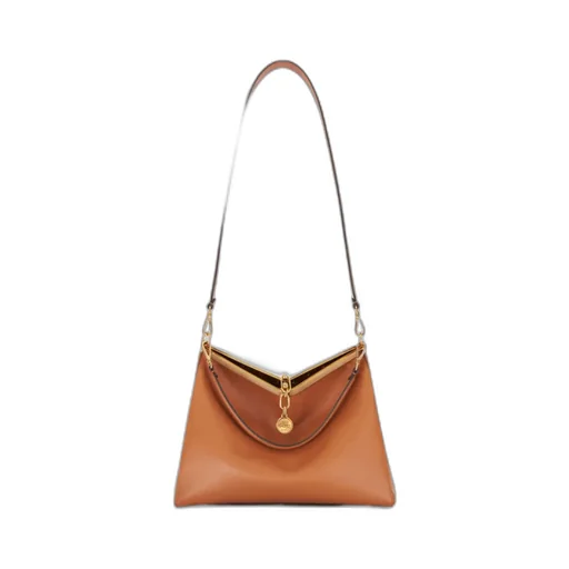 Vela Pegaso Motif Large Shoulder Bag