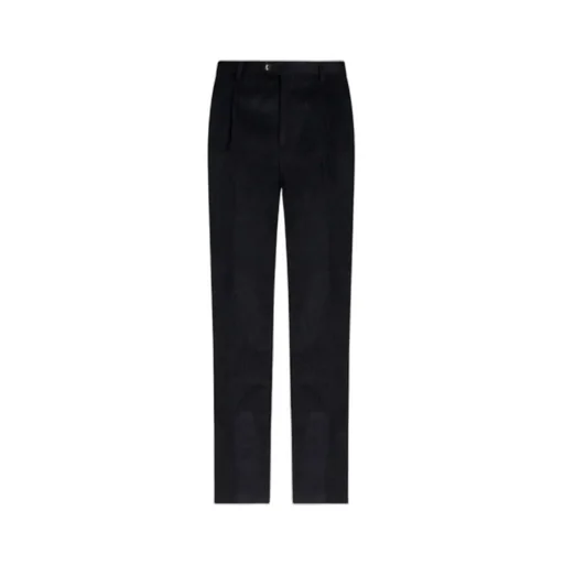 Floral Tape Corduroy Trousers