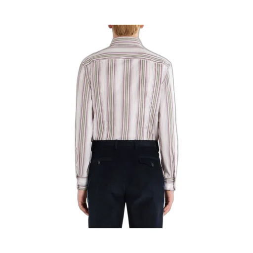 Striped Long-Sleeved Shirt