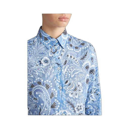 Paisley Printed Buttoned Shirt