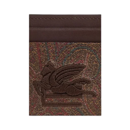 Pegaso Embroidered Card Holder