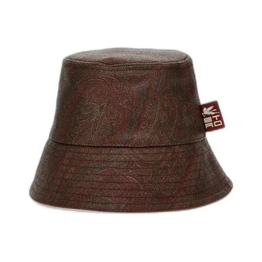 Allover Paisley-Printed Bucket Hat