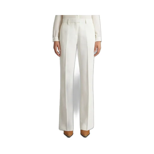 Slub Fabric Trousers