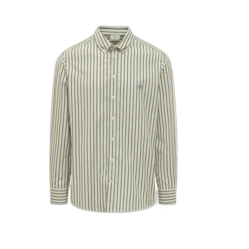 Pegaso Embroidered Long-Sleeved Shirt