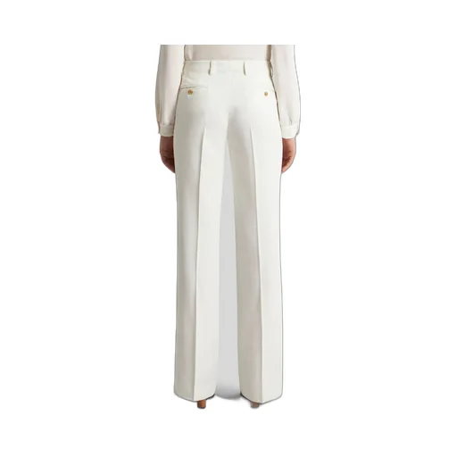 Slub Fabric Trousers